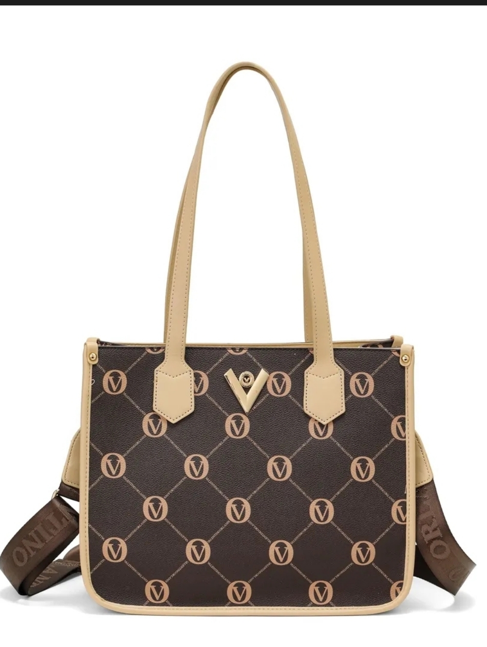 Valentino Orlandi Monogram Tote Bag